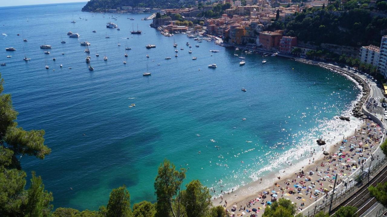 Appartement Bord De Mer Residence L'Ange Gardien Villefranche-sur-Mer Exterior foto